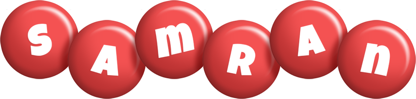 Samran candy-red logo