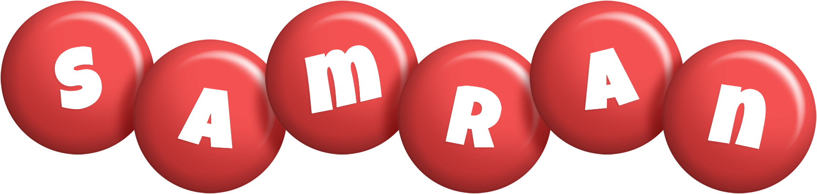 Samran candy-red logo