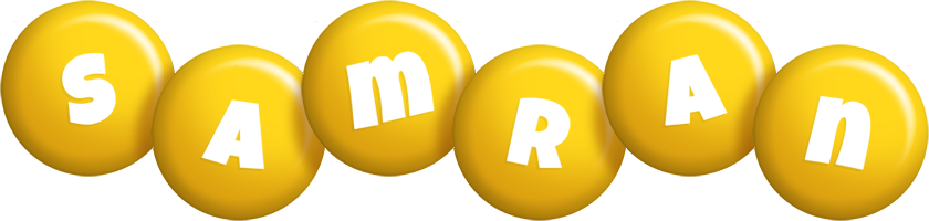 Samran candy-yellow logo
