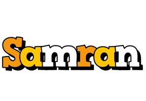 Samran cartoon logo