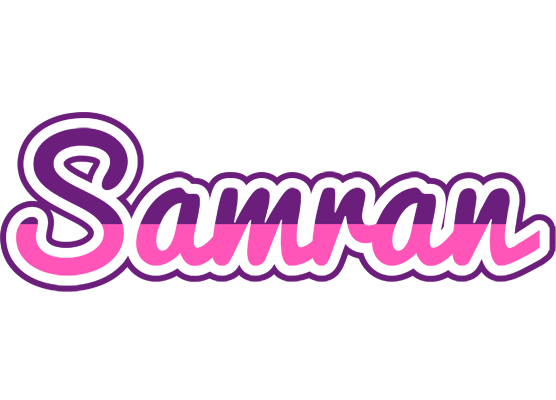 Samran cheerful logo