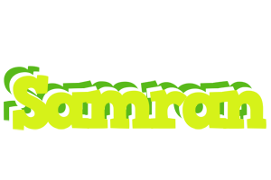 Samran citrus logo