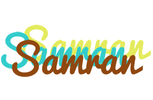 Samran cupcake logo