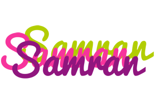 Samran flowers logo