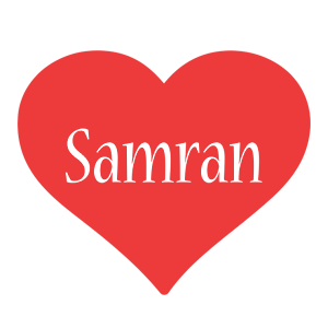 Samran love logo