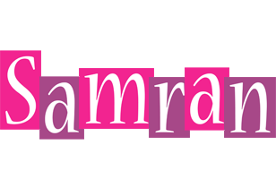 Samran whine logo