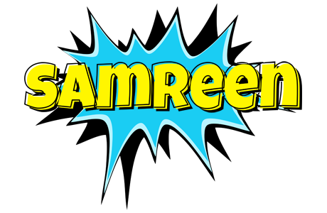 Samreen amazing logo