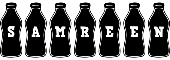 Samreen bottle logo