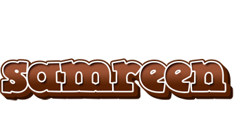 Samreen brownie logo
