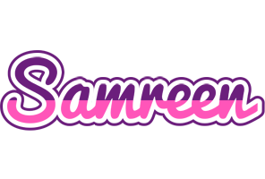 Samreen cheerful logo