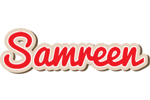Samreen chocolate logo