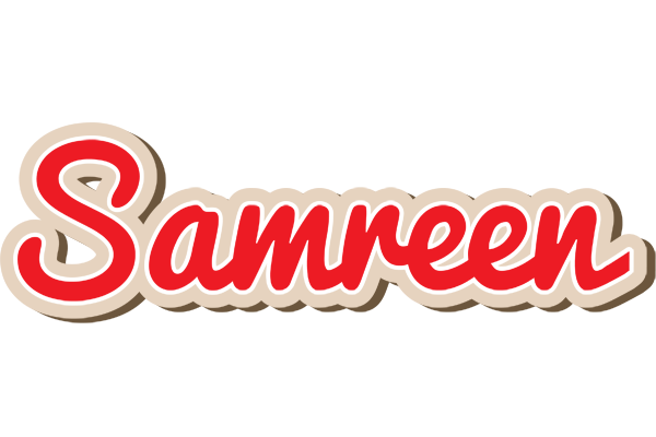Samreen chocolate logo