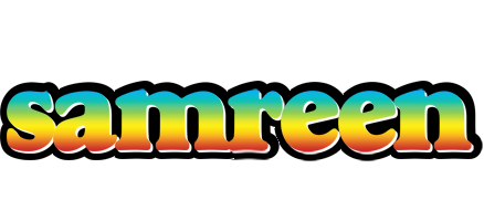 Samreen color logo