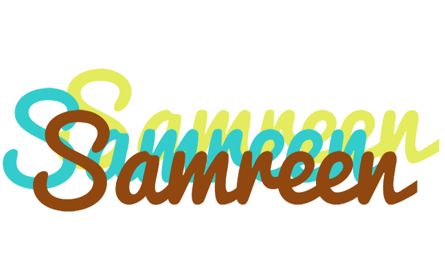 Samreen cupcake logo