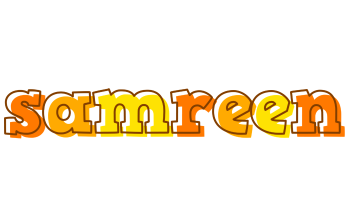 Samreen desert logo