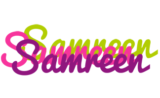 Samreen flowers logo