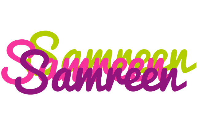 Samreen flowers logo