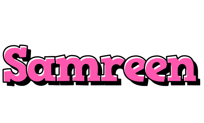 Samreen girlish logo