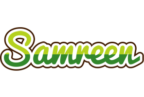 Samreen golfing logo