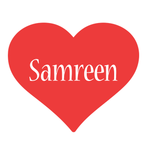 Samreen love logo