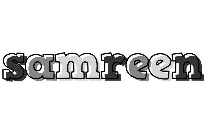 Samreen night logo