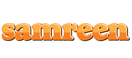 Samreen orange logo
