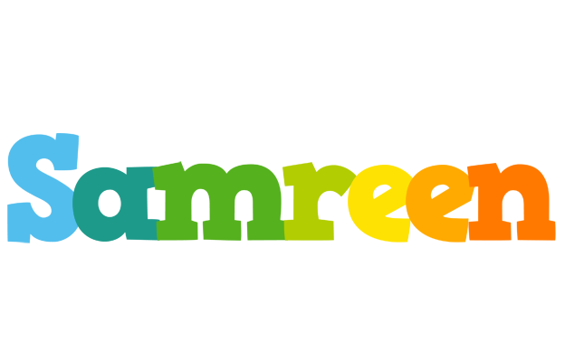 Samreen rainbows logo