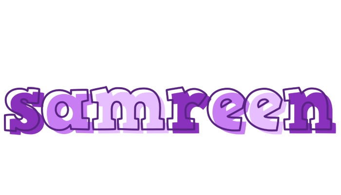 Samreen sensual logo