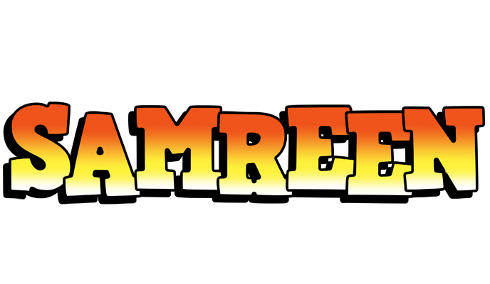 Samreen sunset logo