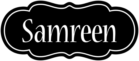 Samreen welcome logo