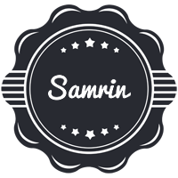 Samrin badge logo