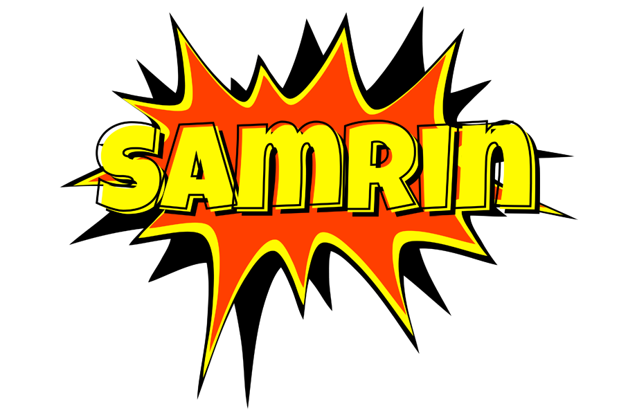 Samrin bazinga logo