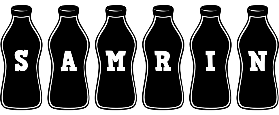 Samrin bottle logo