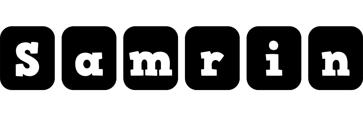 Samrin box logo