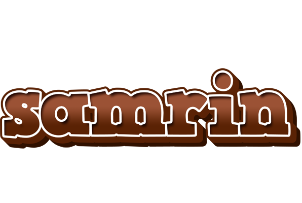 Samrin brownie logo