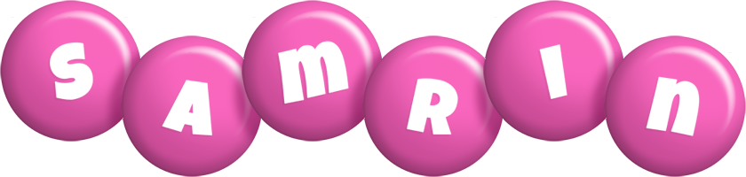 Samrin candy-pink logo