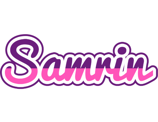 Samrin cheerful logo