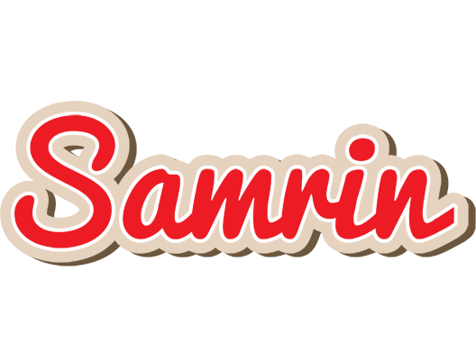 Samrin chocolate logo