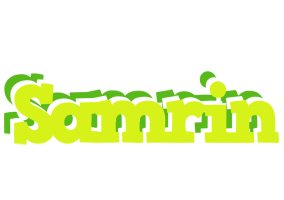 Samrin citrus logo