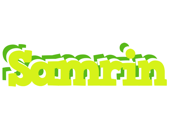Samrin citrus logo