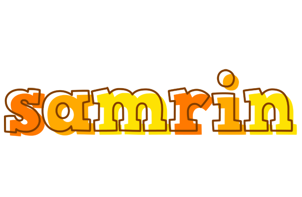 Samrin desert logo