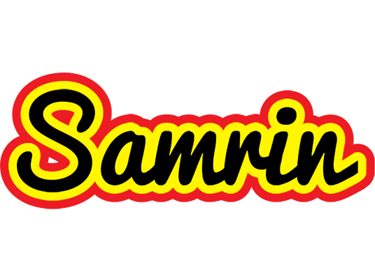 Samrin flaming logo