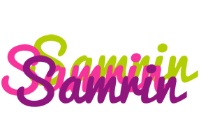 Samrin flowers logo