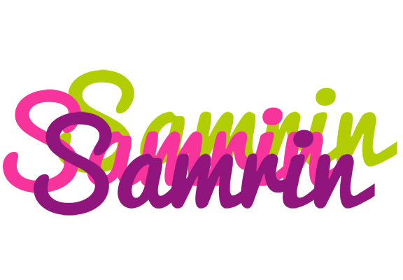 Samrin flowers logo