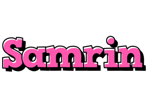 Samrin girlish logo