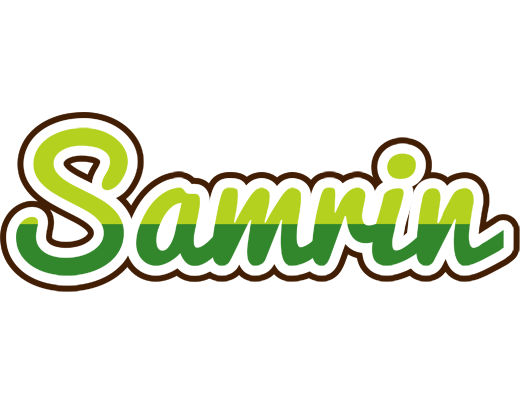 Samrin golfing logo