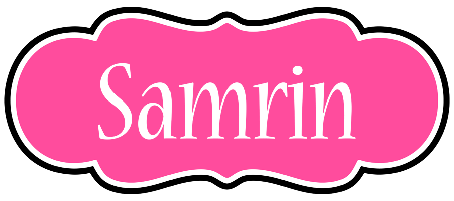 Samrin invitation logo