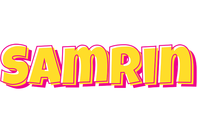 Samrin kaboom logo
