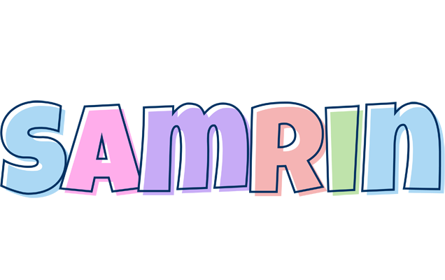 Samrin pastel logo