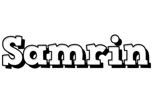 Samrin snowing logo